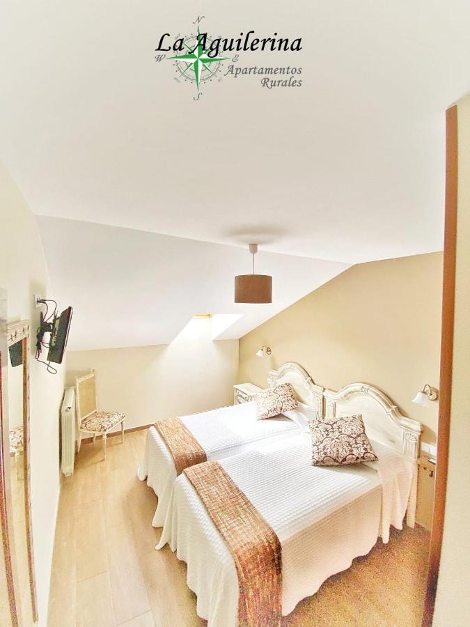 La Aguilerina Apartamentos Rurales Oviñana Kültér fotó